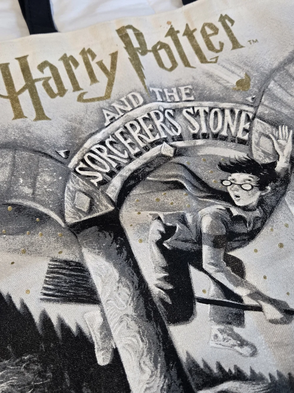 Harry Potter Out Of Print Tote Bag